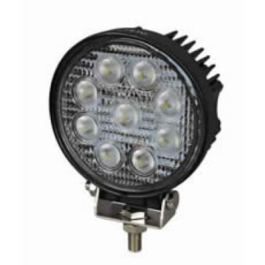 Durite 0-420-67 9 x 3W LED Work Lamp with 450mm Flying Lead - Black, 12/24V, IP67 PN: 0-420-67